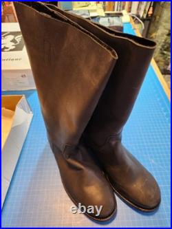 WW2 German Reproduction Jack Boots With Hobnails Size 12
