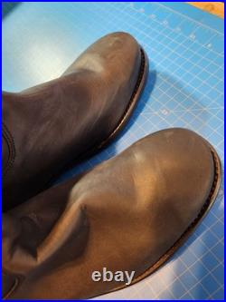 WW2 German Reproduction Jack Boots With Hobnails Size 12