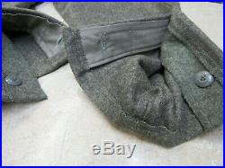 WW2 German Reproduction M36 Field Grey Wool Tunic Made in Germany Sturm