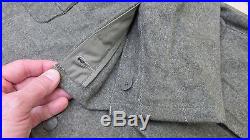 WW2 German Reproduction M36 Field Grey Wool Tunic Made in Germany Sturm Large