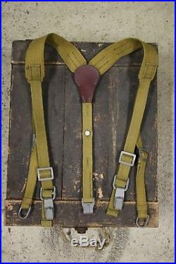 WW2 German Reproduction Tropical Y-straps Museum Quality Normandy and Eastern
