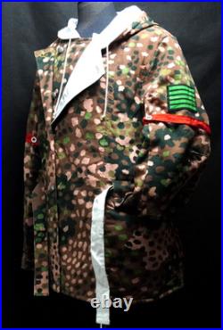 WW2 German Reversible Dot44 Camo Parka. Repro. XL