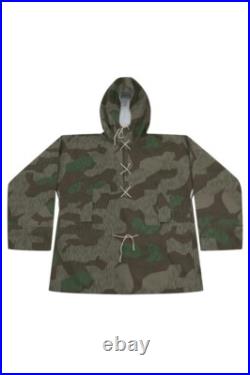 WW2 German Reversible Splinter 31 Fall Camo Smock With Hood