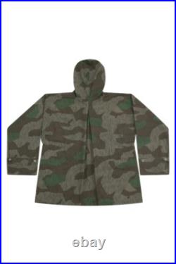 WW2 German Reversible Splinter 31 Fall Camo Smock With Hood