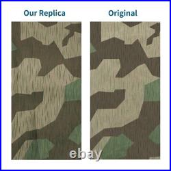 WW2 German Reversible Splinter 31 Spring Camo Smock With Hood