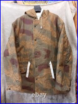 WW2 German Reversible Winter Parka in Marsh Sumpfsmuster 43 Camo Mil Tec