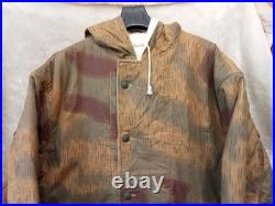WW2 German Reversible Winter Parka in Marsh Sumpfsmuster 43 Camo Mil Tec