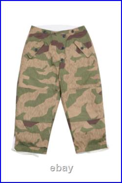 WW2 German Reversible Winter Trousers II in Splinter 42 Reversed Color Camo
