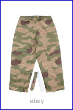 WW2 German Reversible Winter Trousers II in Splinter 42 Reversed Color Camo