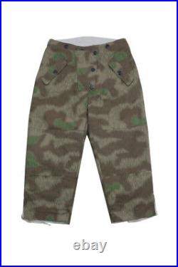 WW2 German Reversible Winter Trousers Marsh Sumpfsmuster 44 Splinter color