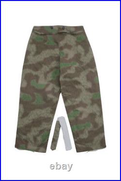 WW2 German Reversible Winter Trousers Marsh Sumpfsmuster 44 Splinter color