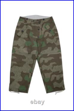 WW2 German Reversible Winter Trousers in Splinter 31 Fall Camo