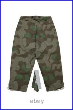 WW2 German Reversible Winter Trousers in Splinter 31 Fall Camo 2XL