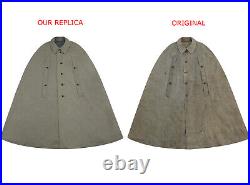 WW2 German Rubberized Rain Cape Umhang