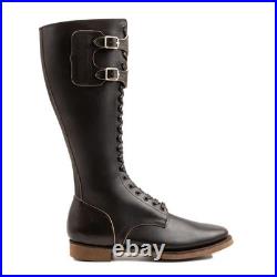WW2 German SA Kampfzeit Tall Officer Leather Boots 140 Black Military
