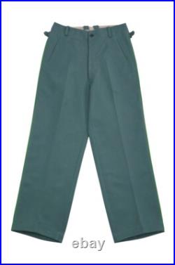 WW2 German Schutzpolizei Police Officer Gabardine Trousers With pipe