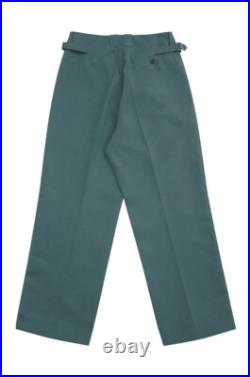 WW2 German Schutzpolizei Police Officer Gabardine Trousers With pipe