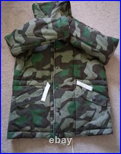 WW2 German Splinter Winter Parka Padded White Reversible