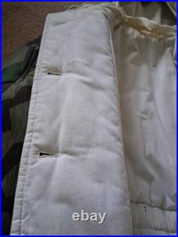 WW2 German Splinter Winter Parka Padded White Reversible