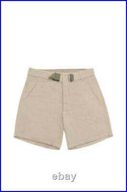 WW2 German Summer HBT Off-white Service Short Pants