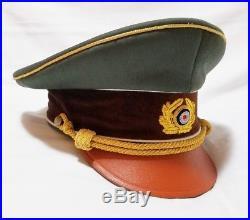 WW2 German Supreme Commanders General Officer Hat Cap Schirmmutze