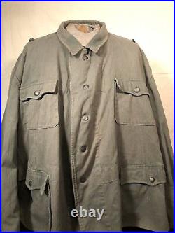 WW2 German Tunic Summer Cotton Twill 4XL Tall Size XXXXL Uniform Jacket