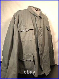 WW2 German Tunic Summer Cotton Twill 4XL Tall Size XXXXL Uniform Jacket