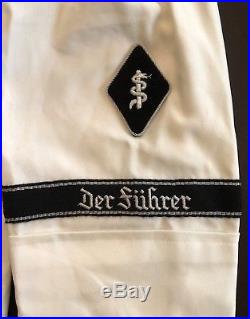 WW2 German Tunic Uniform Elite Collar Tab Cuff Title