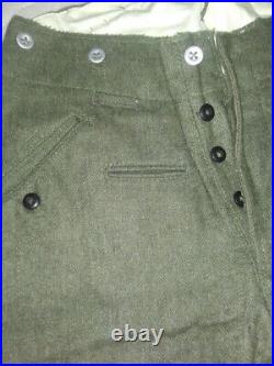 WW2 German WH Tunic & Trousers Reproduction Read Descriptions for Details