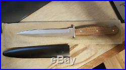 WW2 German WW2 Boot Knife Trench Knife with Scabbard Mint Condition