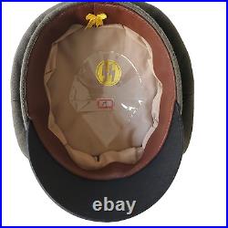 WW2 German Waffen SS Crusher Cap/Hat (Replica sz. 7 3/8) SEE DESCRIPTION