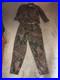WW2 German Waffen SS M44 Pea Dot Camo Field Jacket & Pants. Vntg. REPRO. Large