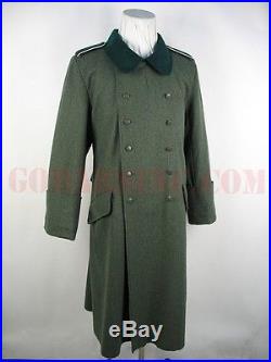 WW2 German Wehrmacht M36 Fieldgrey Wool Greatcoat M (WH Green shape field-grey)