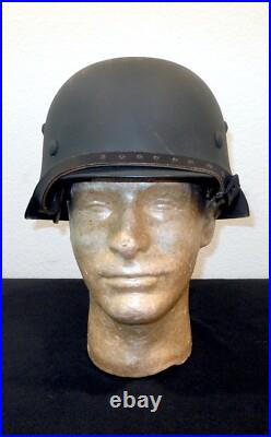 WW2 German Wehrmacht M40 Stahlhelm M40 STEEL HELMET & LINER REPRODUCTION