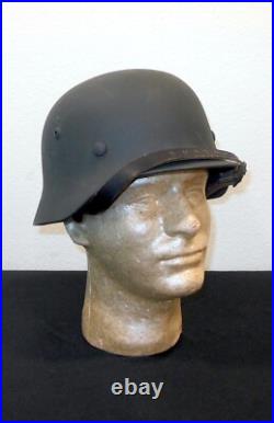 WW2 German Wehrmacht M40 Stahlhelm M40 STEEL HELMET & LINER REPRODUCTION