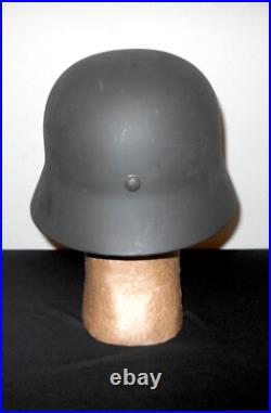 WW2 German Wehrmacht M40 Stahlhelm M40 STEEL HELMET & LINER REPRODUCTION