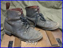 WW2 German army field leather boots M42