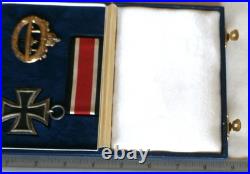 WW2 German award case U-boat next of kin reproduction