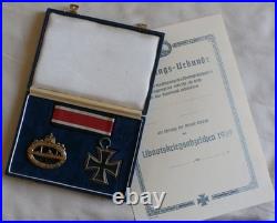 WW2 German award case U-boat next of kin reproduction