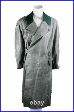 WW2 German earlier Motorcyclist rubberlized raincoat