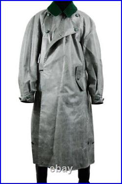 WW2 German earlier Motorcyclist rubberlized raincoat L