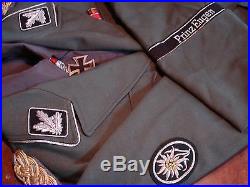 WW2 German elite officers uniform tunic (Otto Kumm)