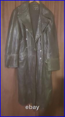 WW2 German leather greatcoat