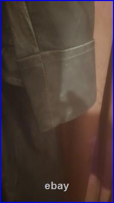 WW2 German leather greatcoat WW2 German leather greatcoat