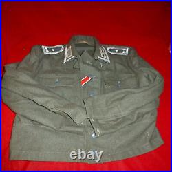 WW2 German model 1944 SHORT TUNIC WITH ALL INSIGNIA