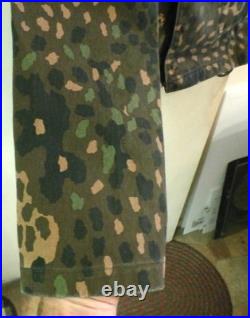 WW2 German panzer uniform elite camo