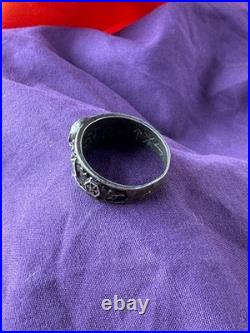 WW2. German silver ring
