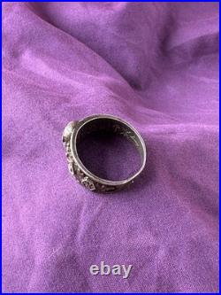 WW2. German silver ring
