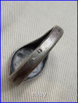 WW2. German silver ring. WWII
