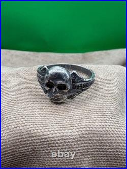 WW2. German silver ring. WWII